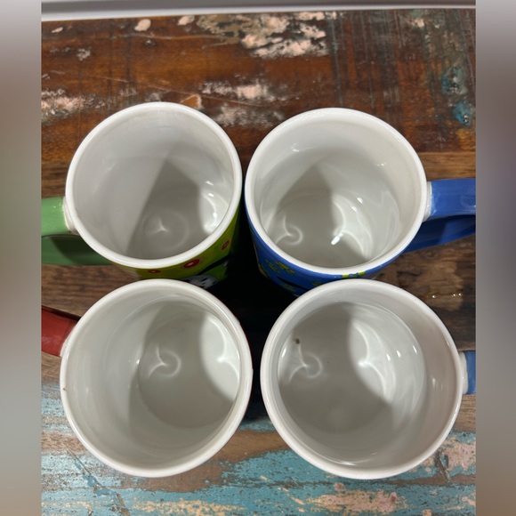 Gibson Elite Top Dog Mugs Coffee Cups - Set of 4 - Picture 3 of 13